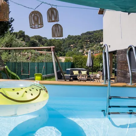 Villa Maison Climatisee- Evasion Azur Vallauris